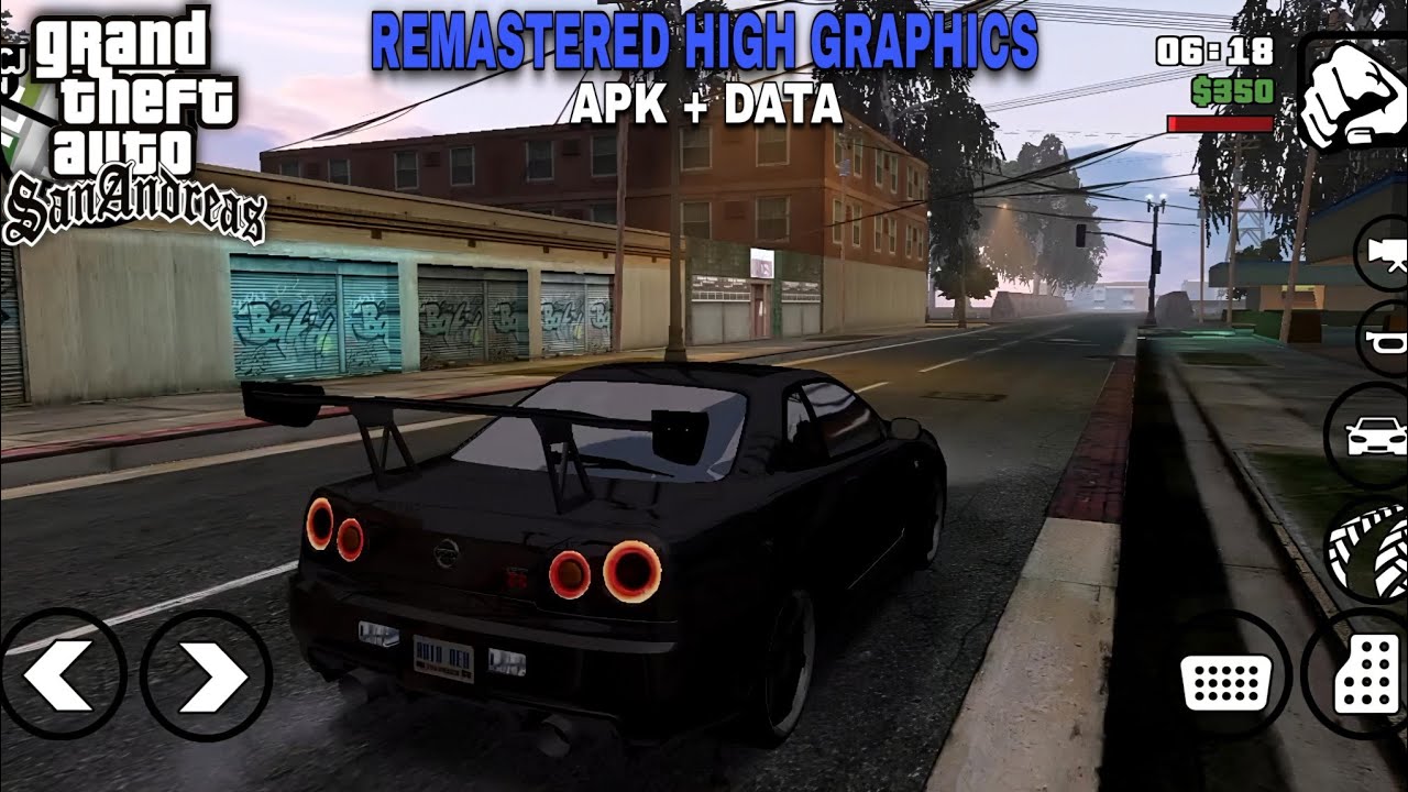 Definitive Edition Remastered HD Modpack - GTA SA RTX MOD HD Graphic Android