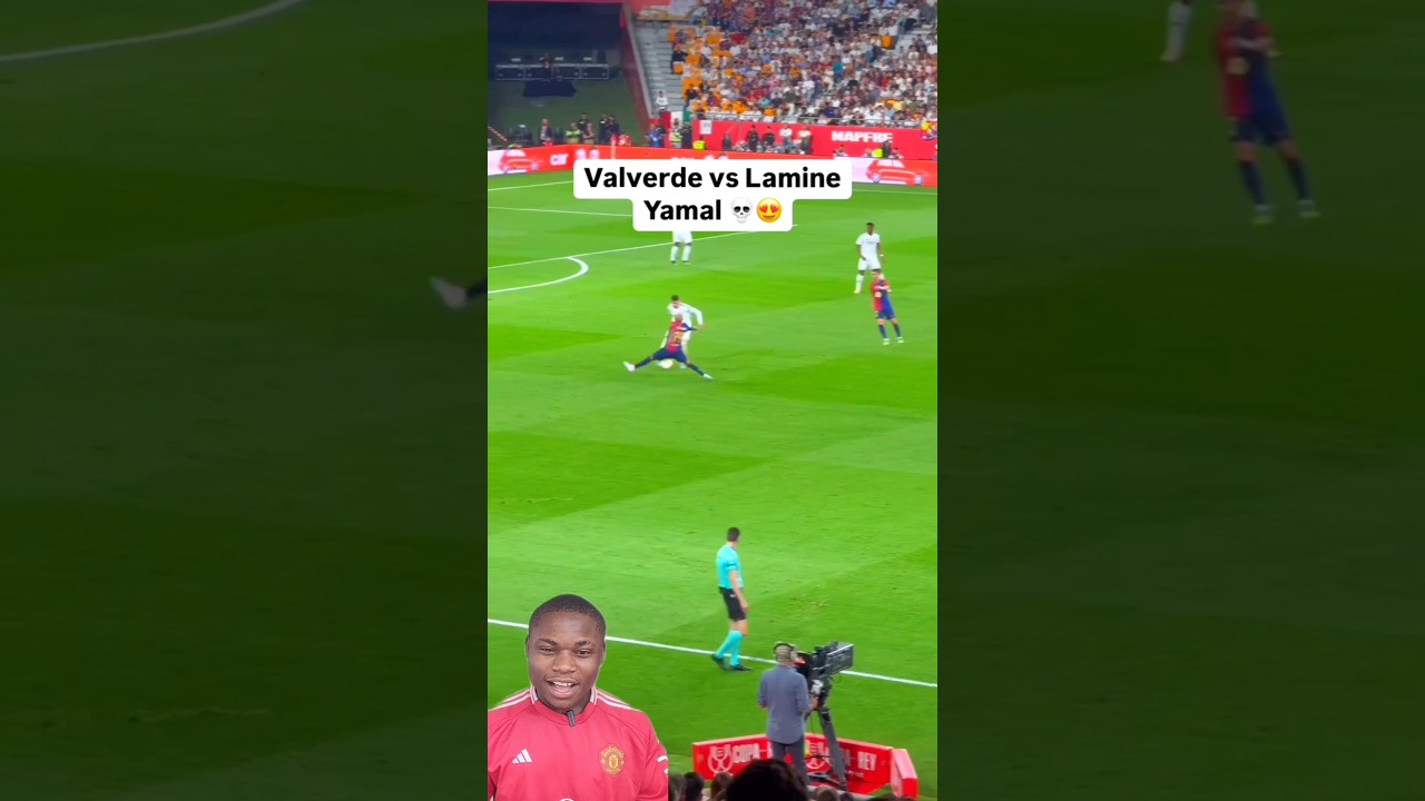 Valverde & Lamine Yamal | real Madrid vs Barcelona 3-2 highlights #highlights #football #realmadrid