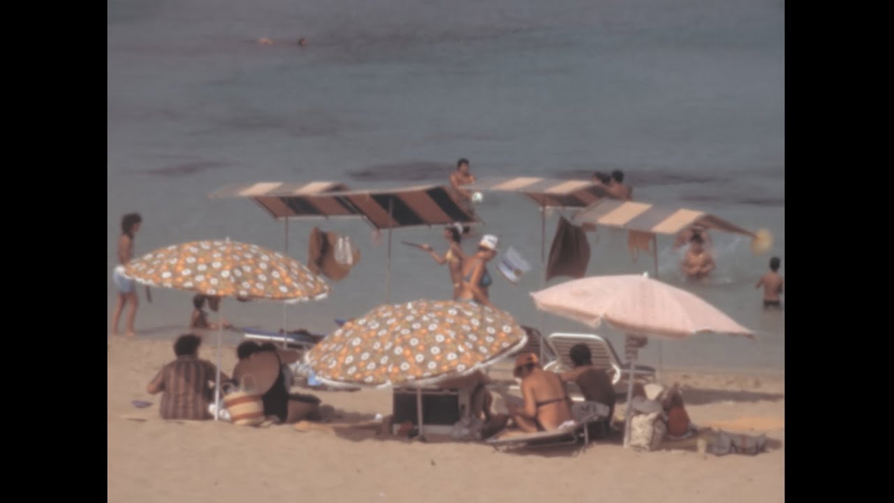 Cyprus 1980s: The beach archive footage