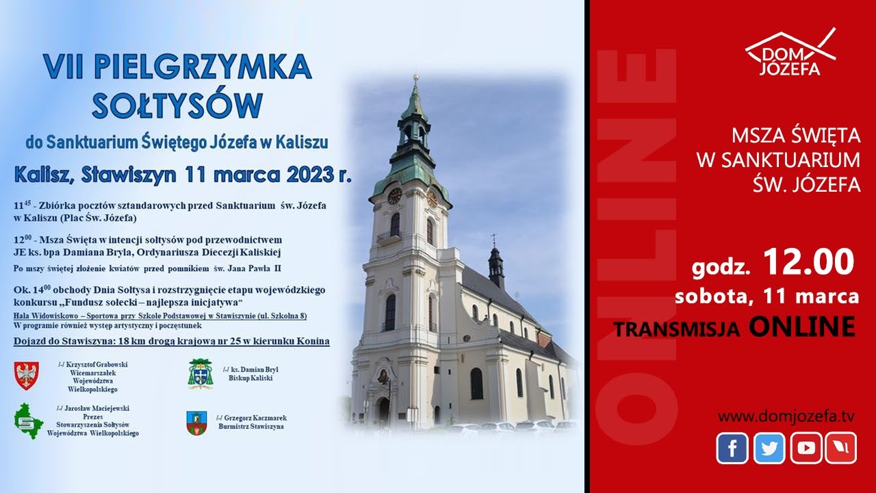 VII Pielgrzymka Sołtysów do Sanktuarium Świętego Józefa w Kaliszu