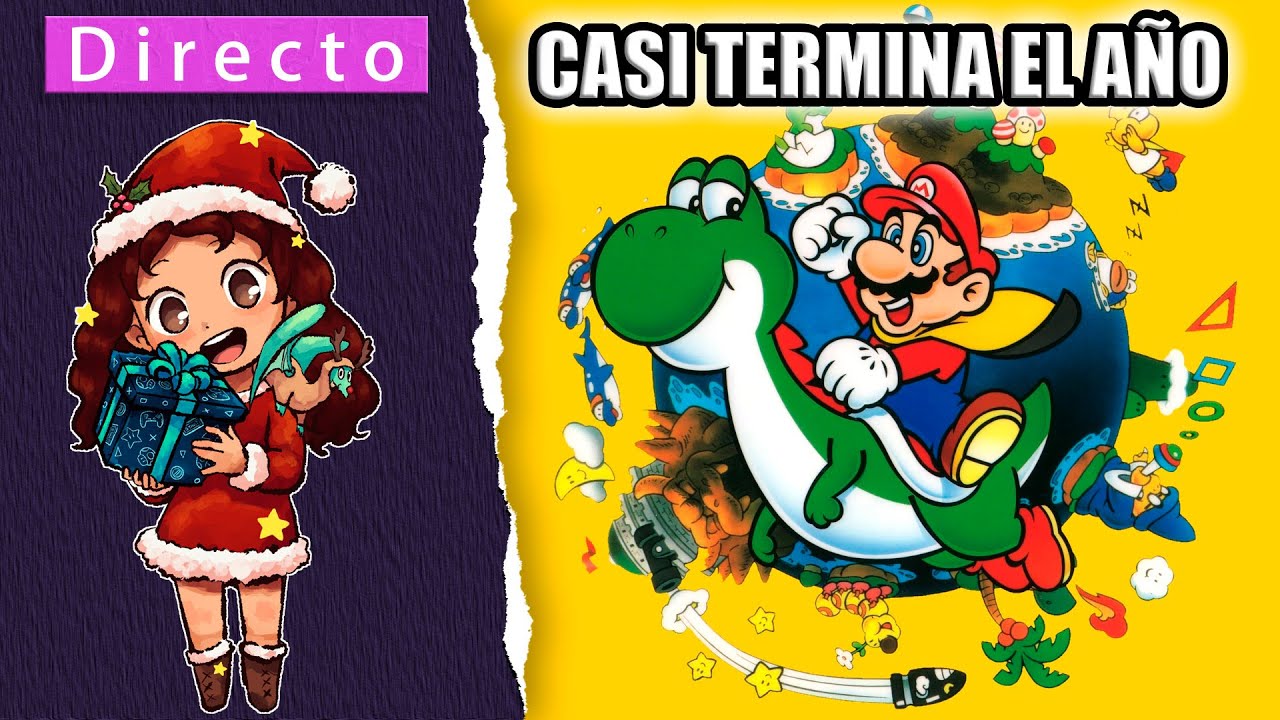 🔴VOLVEMOS DESPUÉS DE LAS VACACIONES /SUPER MARIO WORLD SNES PARTE 2
