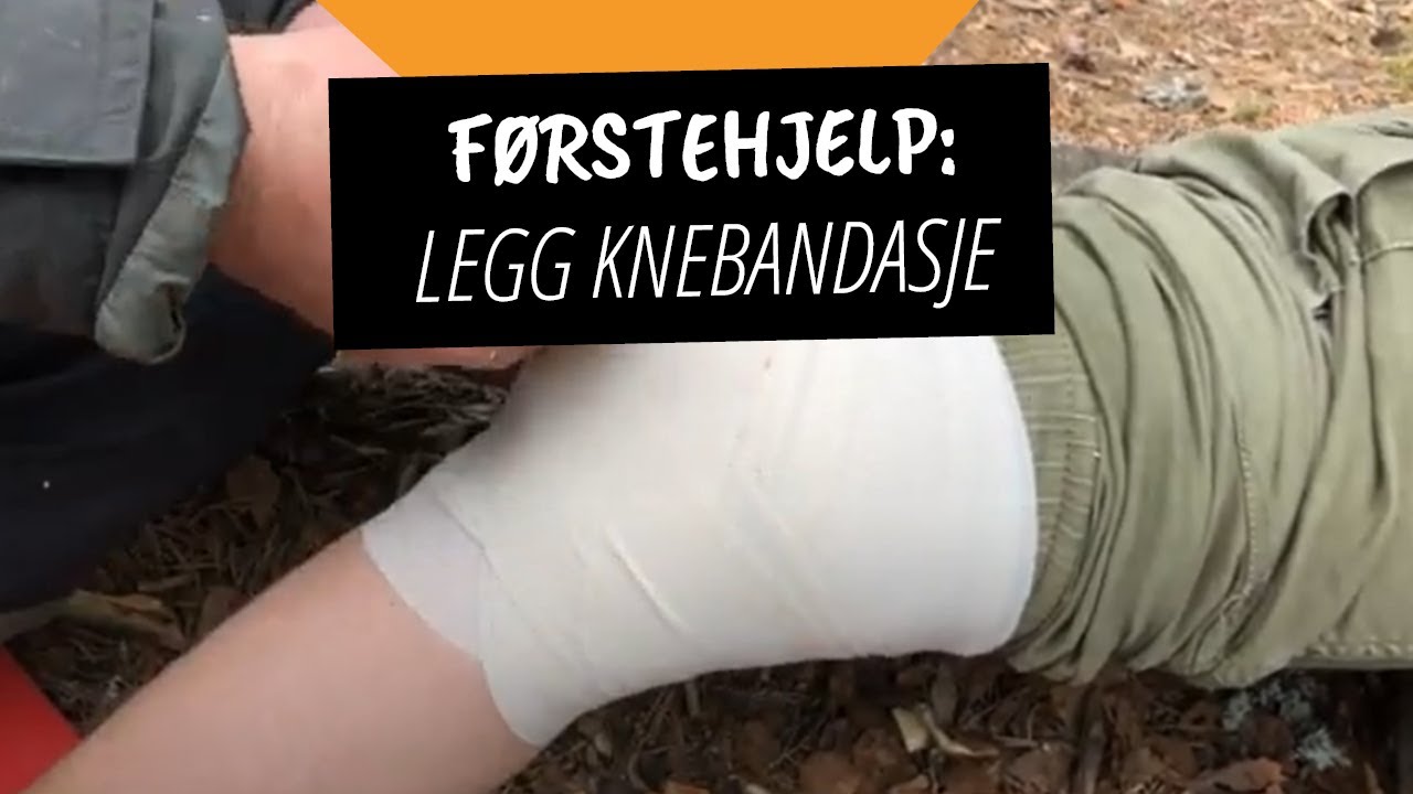 Førstehjelp: Slik legger du knebandasje