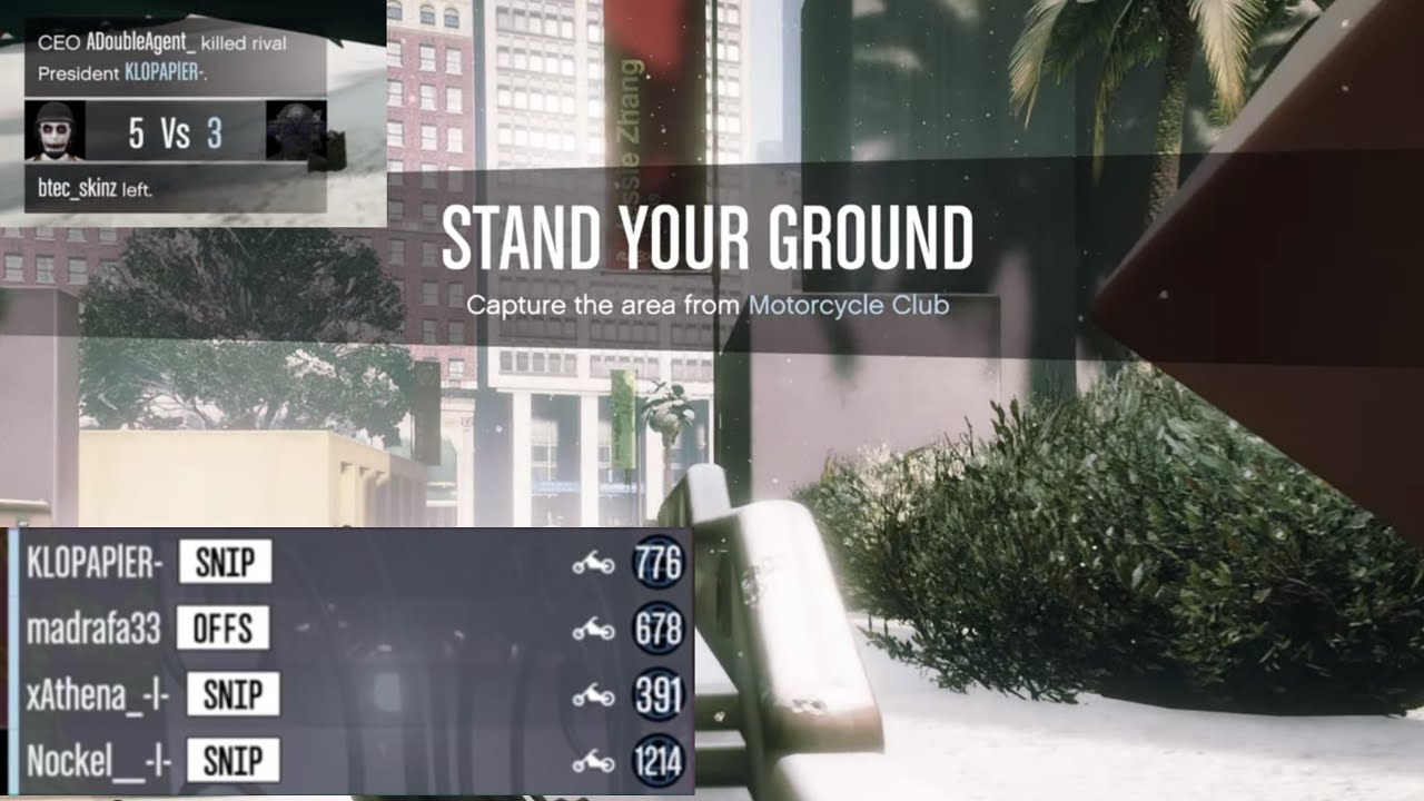 TRYHARD MC GET THERE STAND YOUR GROUND STOLEN| GTA 5 ONLINE