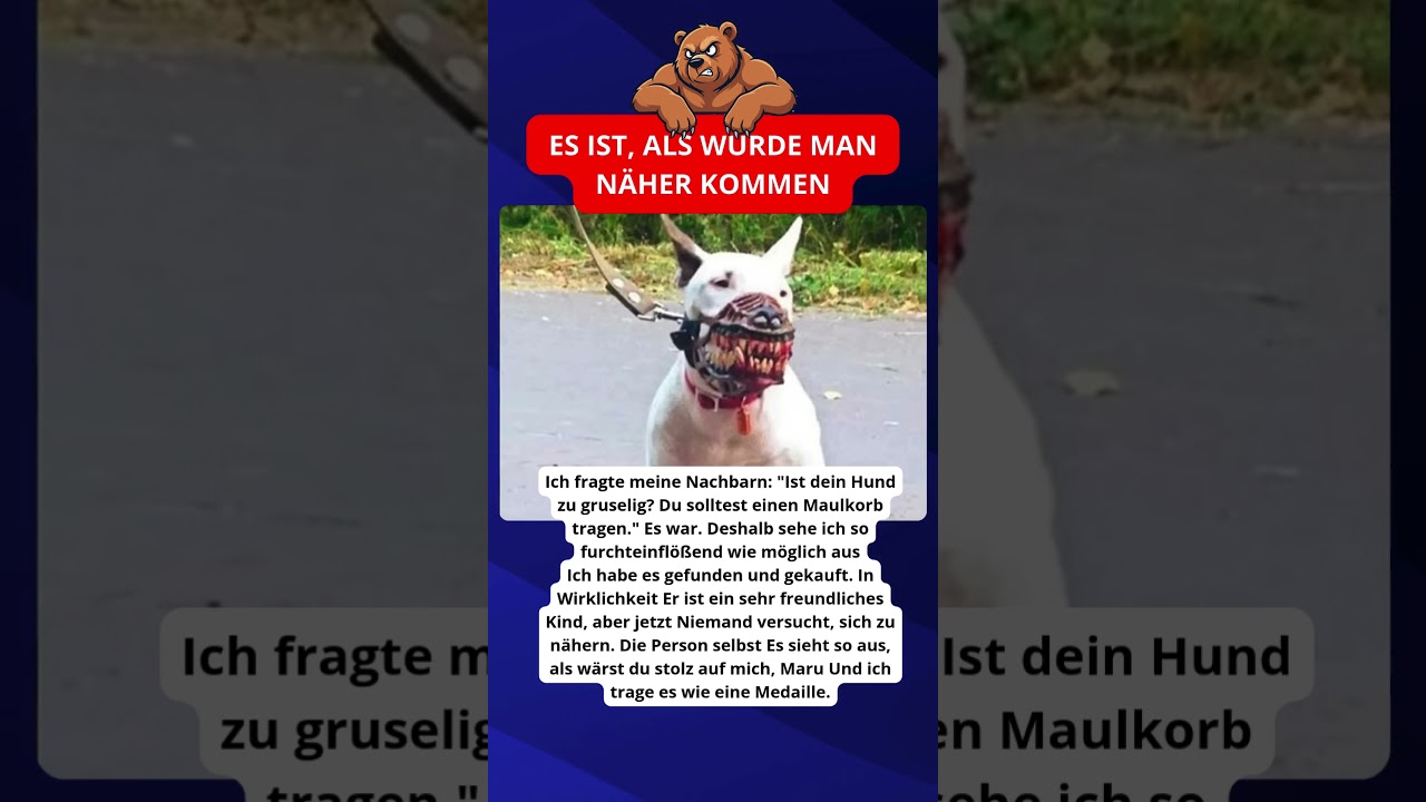 Du hast doch Maulkorb gesagt, oder? Na, wie wäre es damit?