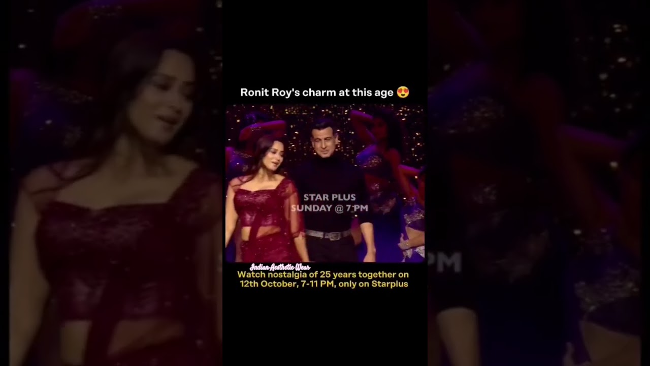 celebrate the iconic moment star plus Ronit Roy and Shweta Tiwari #rinzing #youtubeshorts #starplus