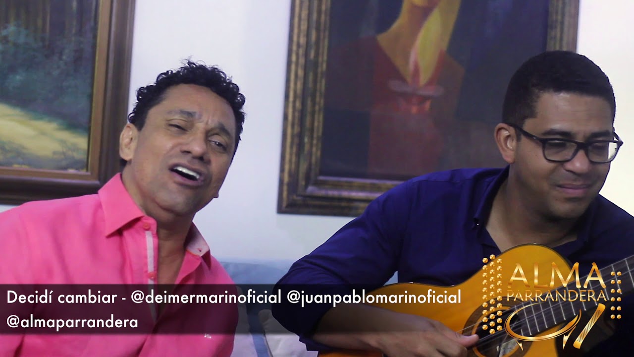 Decidí cambiar - Deimer Marín ( Binomio de Oro) @almaparrandera