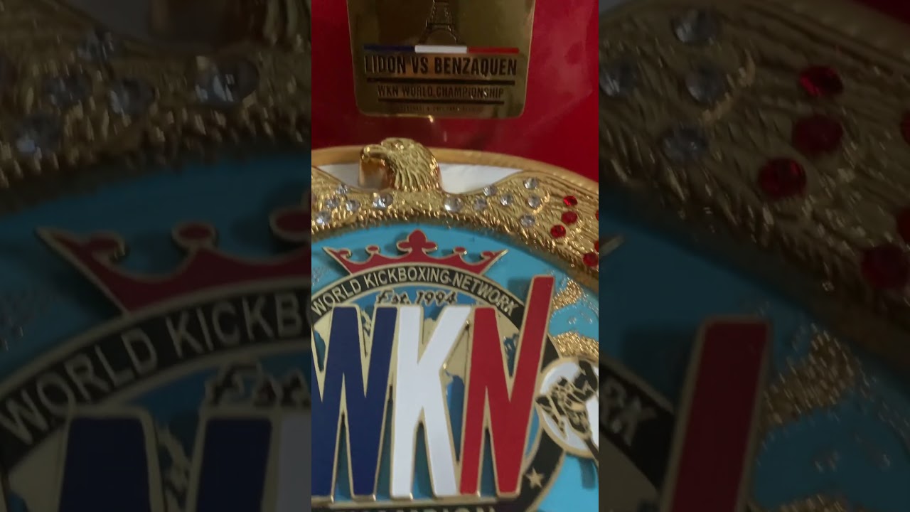 WKN Champion belt France top edition !