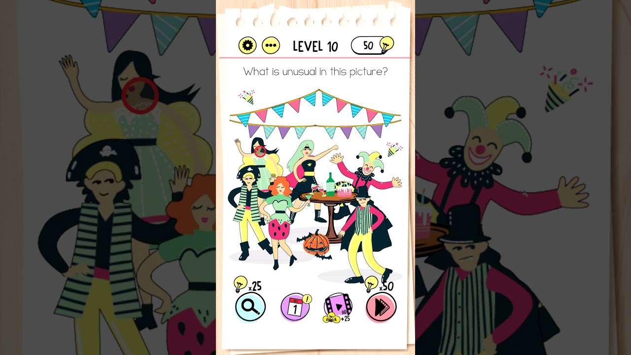 Brain Test: Tricky Puzzles Level 10