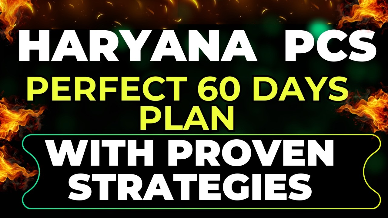 Предварительный экзамен PCS в Харьяне: 60-дневный план | Откуда берутся вопросы? | Лучшие книги +...