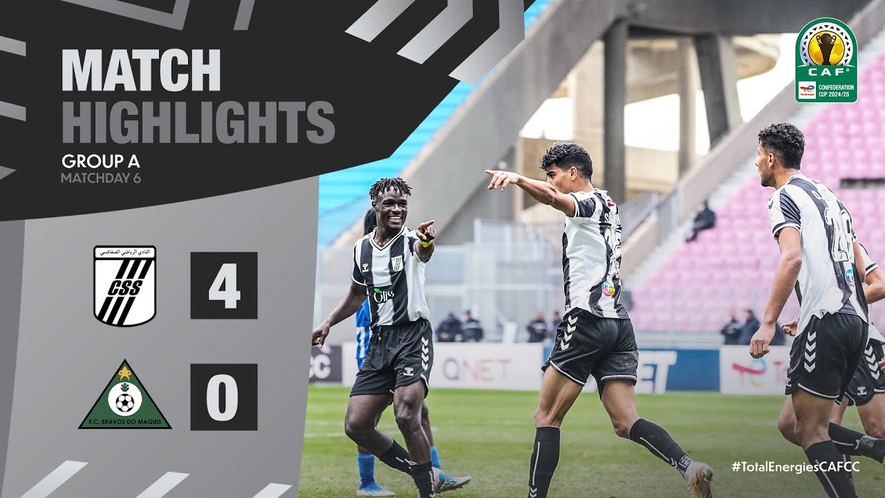 HIGHLIGHTS | CS Sfaxien 🆚 FC Bravos Do Maquis | Matchday 6 | 2024/25 #TotalEnergiesCAFCC