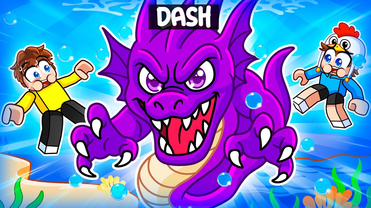 I Became A SEA MONSTER In Roblox SHARKBITE!