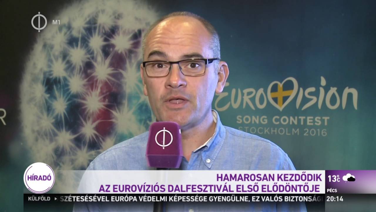Eurovíziós Dalfesztivál 2016 a Magyar Eurovíziós Fanklubbal! - M1 Este (2016.05.10 19:30)