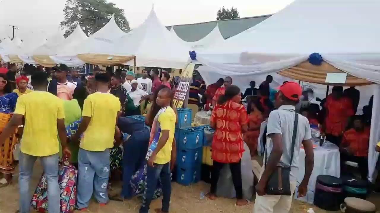 joe Morgan live in idumuesah @ the burial of late mrs Egbule