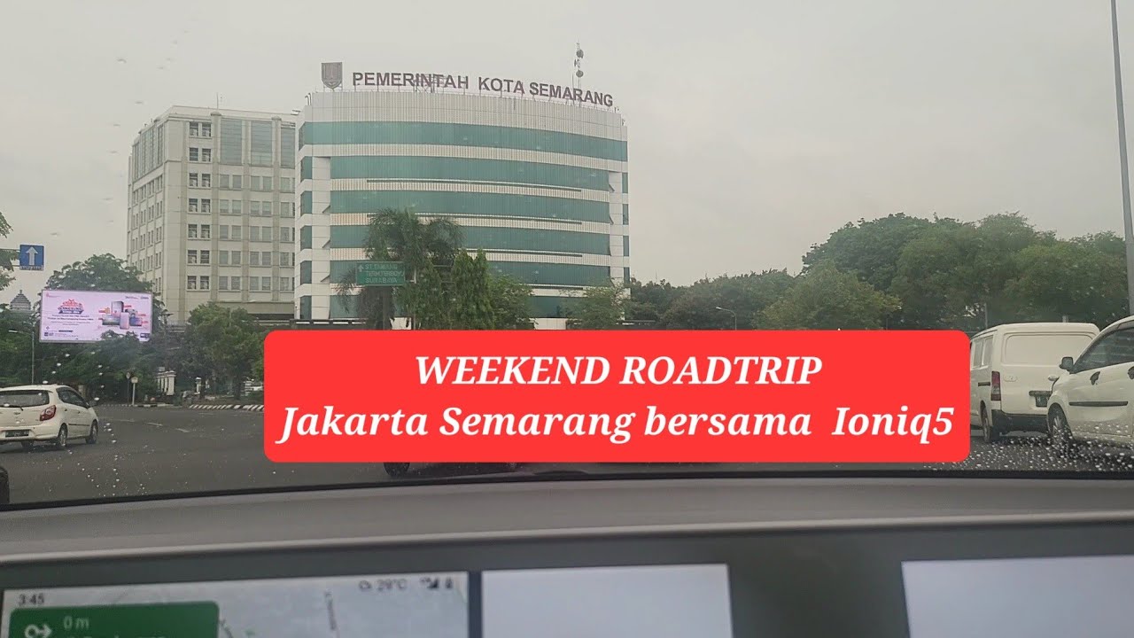 Road trip weekend Jakarta Semarang bersama Ioniq 5