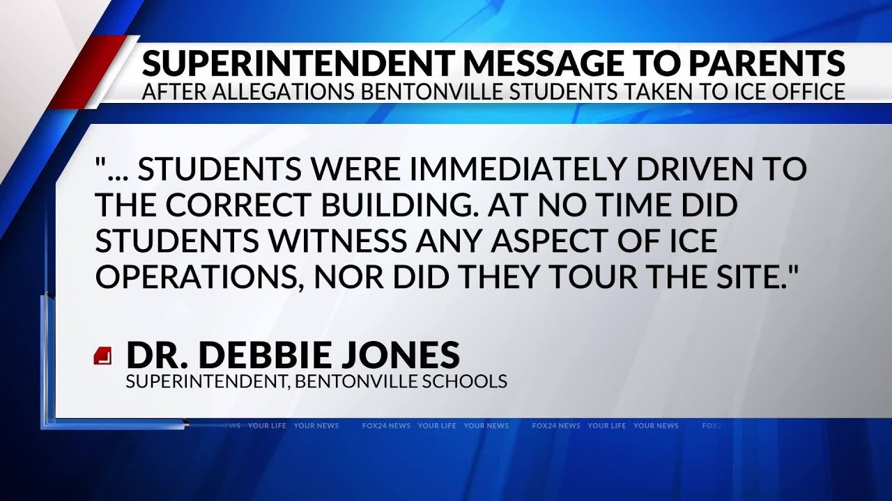 UPDATE: Bentonville Schools clarifies DHS trip, says students dropped at &lsquo;wrong site&rsquo;