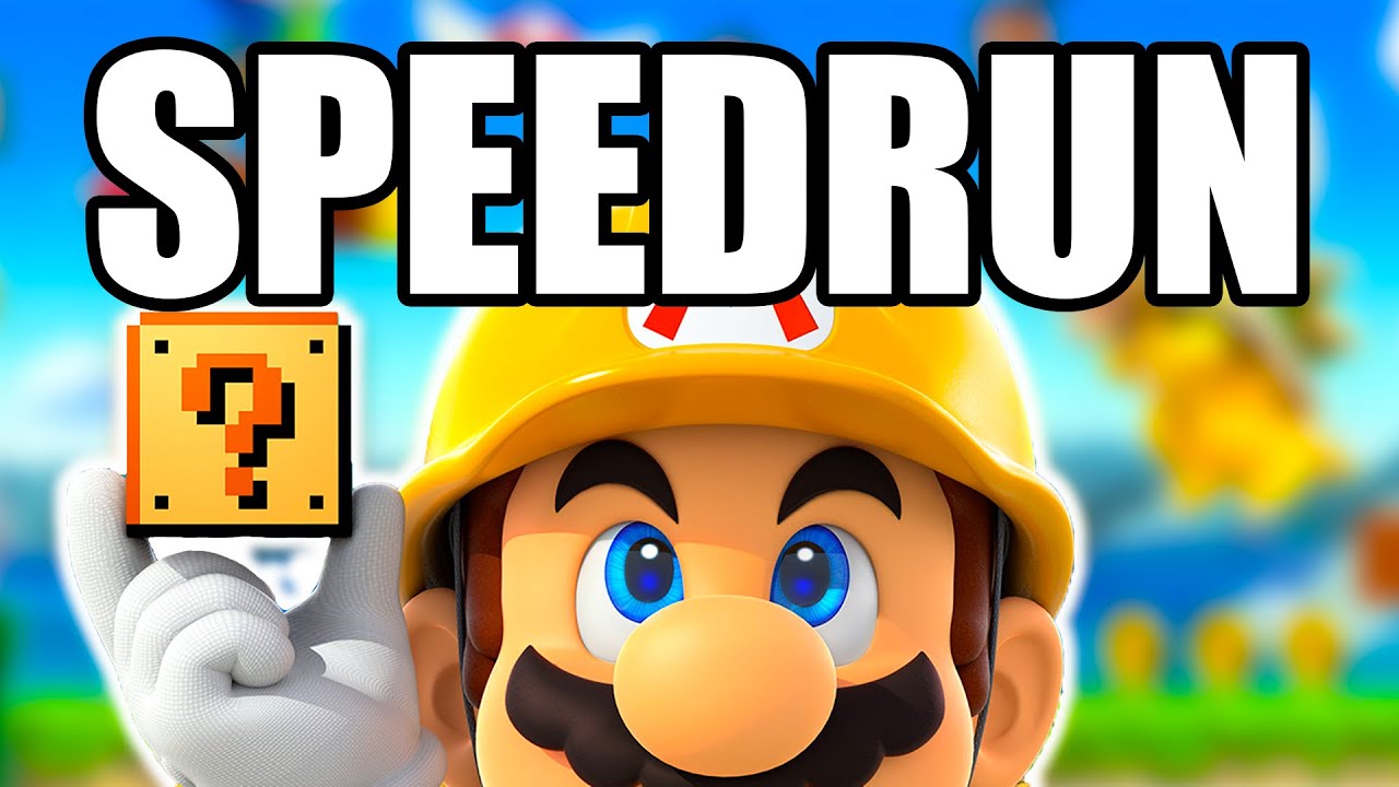 JE SPEEDRUN MARIO MAKER 2 ?