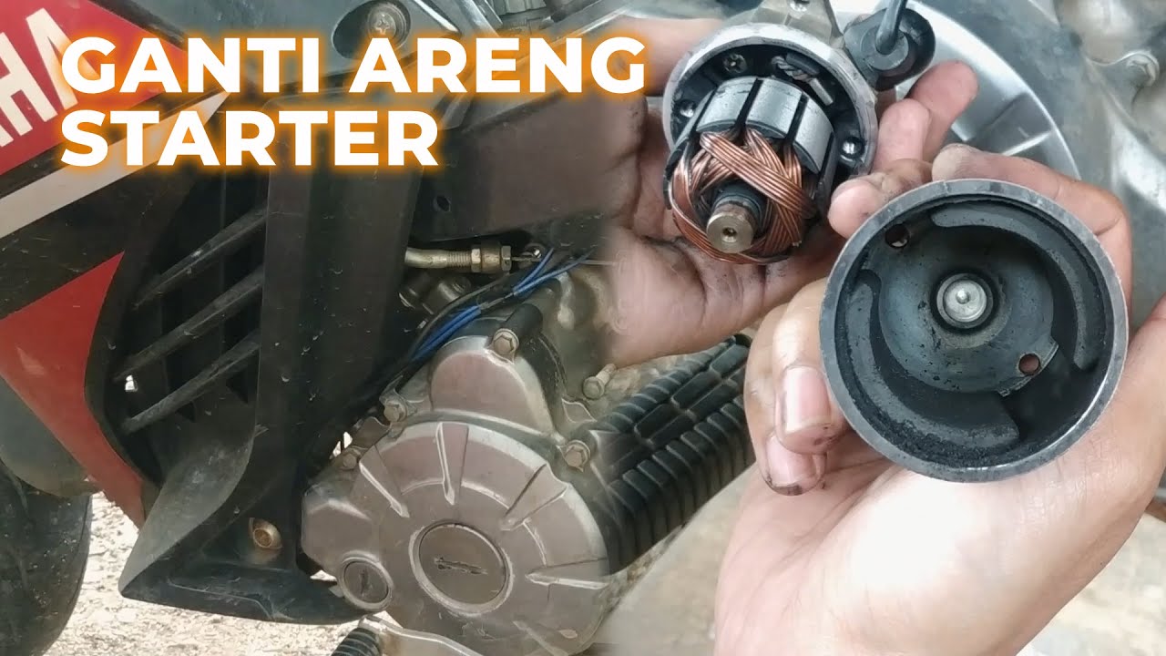 Ganti areng starter New Jupiter MX