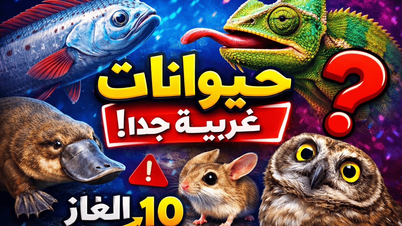 تحدي 10 أسئلة عن الحيوانات 🦁🐍 90% هيفشلوا في السؤال الأخير! 😱