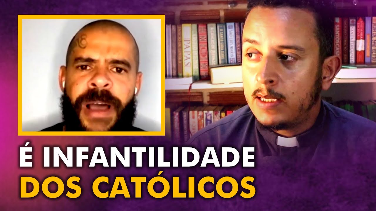 CHAMOU OS CATÓLICOS DE INFANTIS // Resposta ao Pastor Anderson Silva