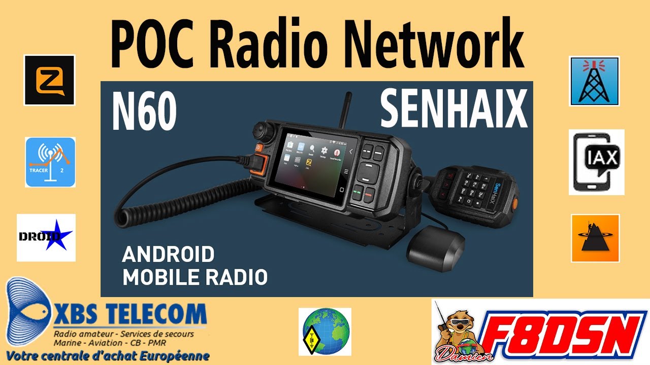 SENHAIX N60 POC RADIO #radioamateur #F8DSN #XBSTelecom #echolink #zello #dvswitch