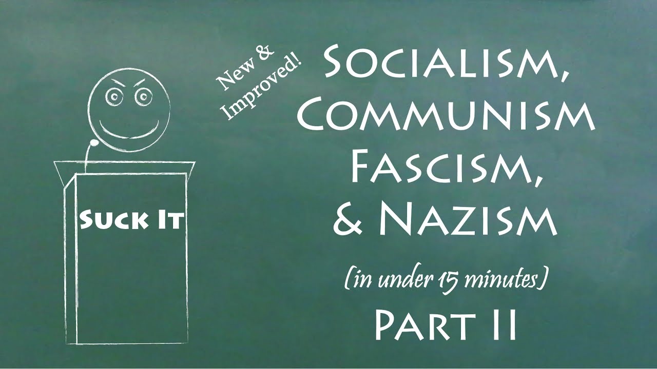 Understand Socialism, Communism, Fascism, & Nazism in 15 Minutes (Part II)
