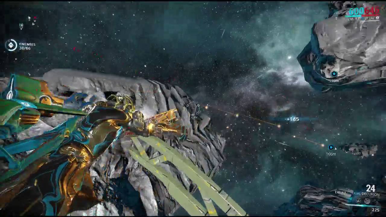 Warframe - Archwing Update Dual Decurion Gameplay