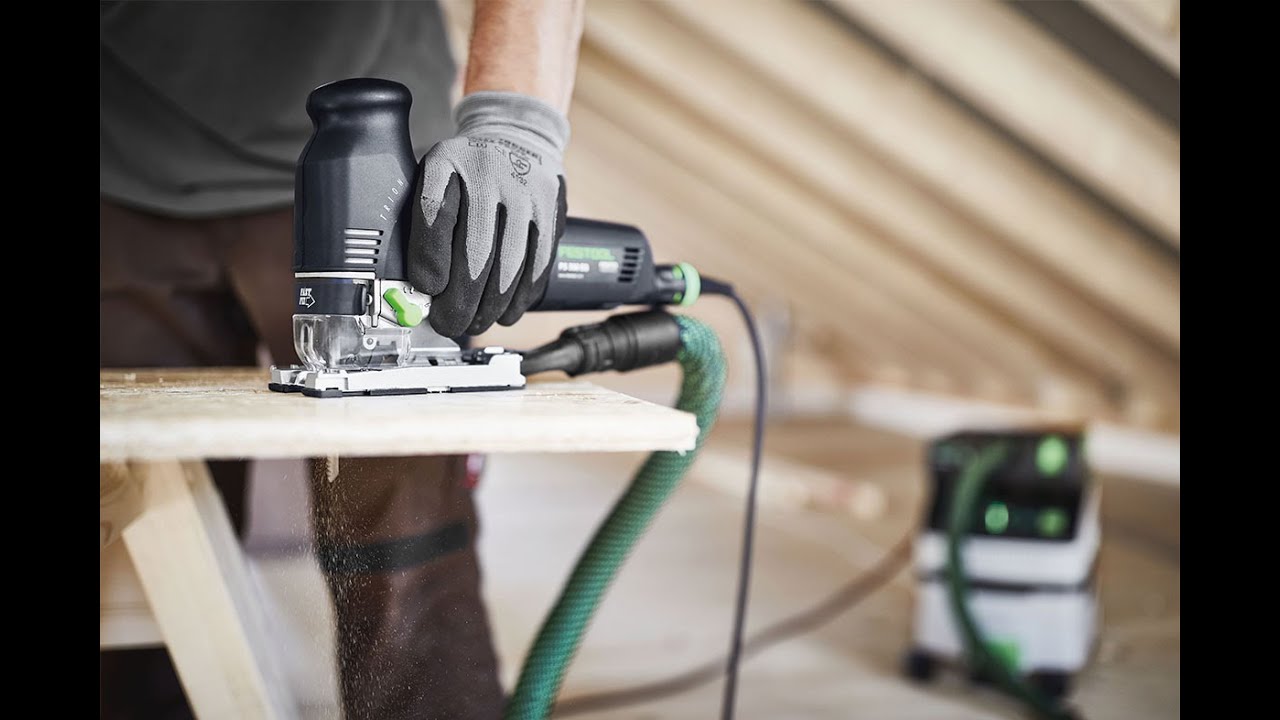 Seřízení vedení plátku u přímočarých pil FESTOOL