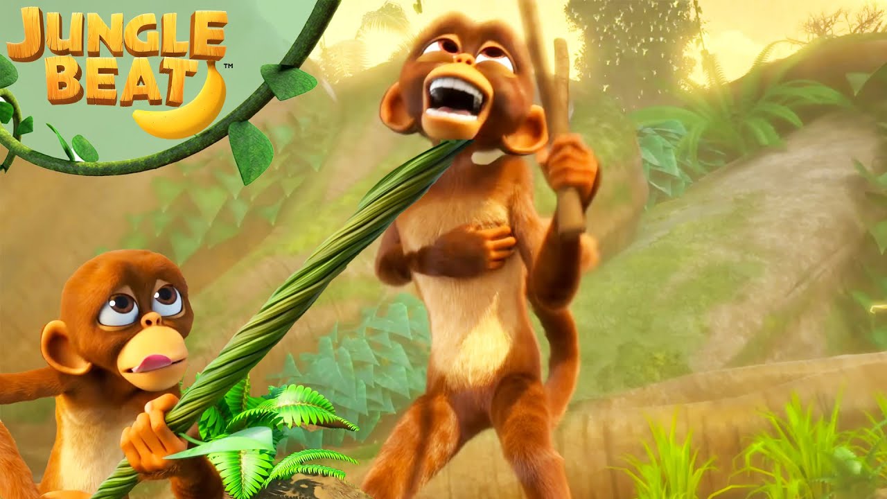 Munki's Last Stand | Jungle Beat: Munki & Trunk | Kids Cartoon 2025