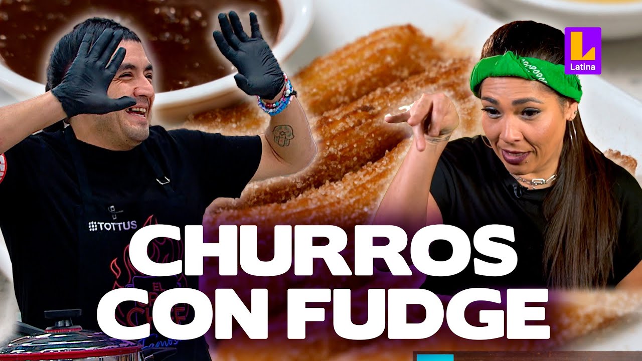 El Gran Chef Famosos PROGRAMA 10 de julio | Plato dos: churros con fudge | LATINA EN VIVO