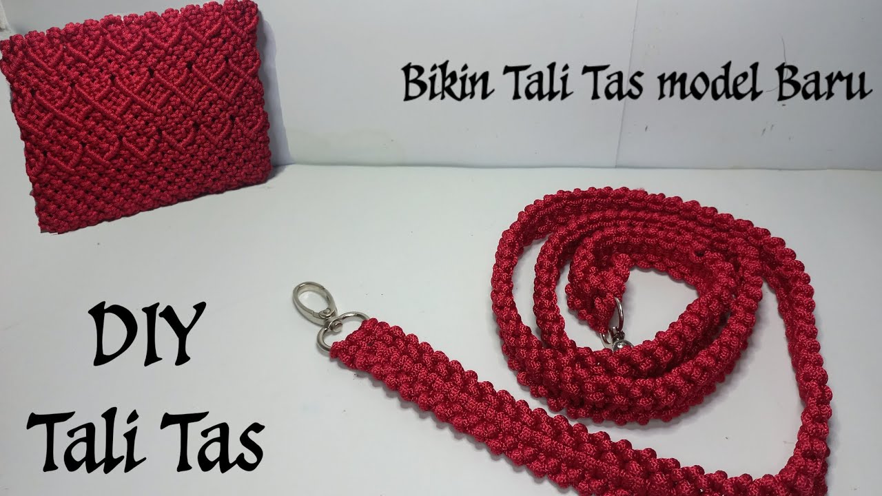 Cara Membuat Tali Tas Slempang Tas Talikur Terbaru