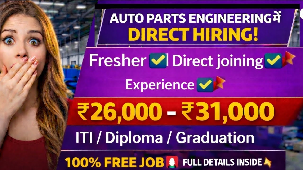 27,308 In-hand+PF+ESIC+रहने+खाने की सुविधा, Mahakal free job, New job vacancy, Next generation, Job