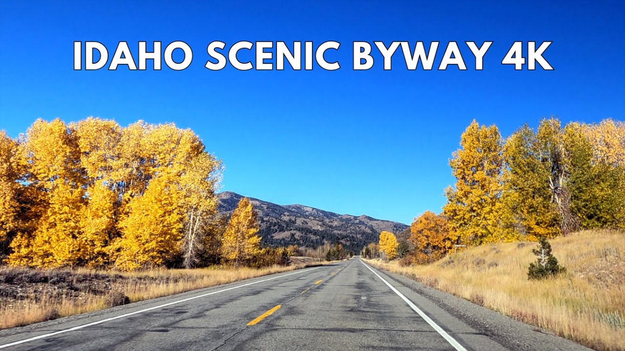 Sawtooth Scenic Byway | Ketchum to Stanley Idaho 4K Driving Tour