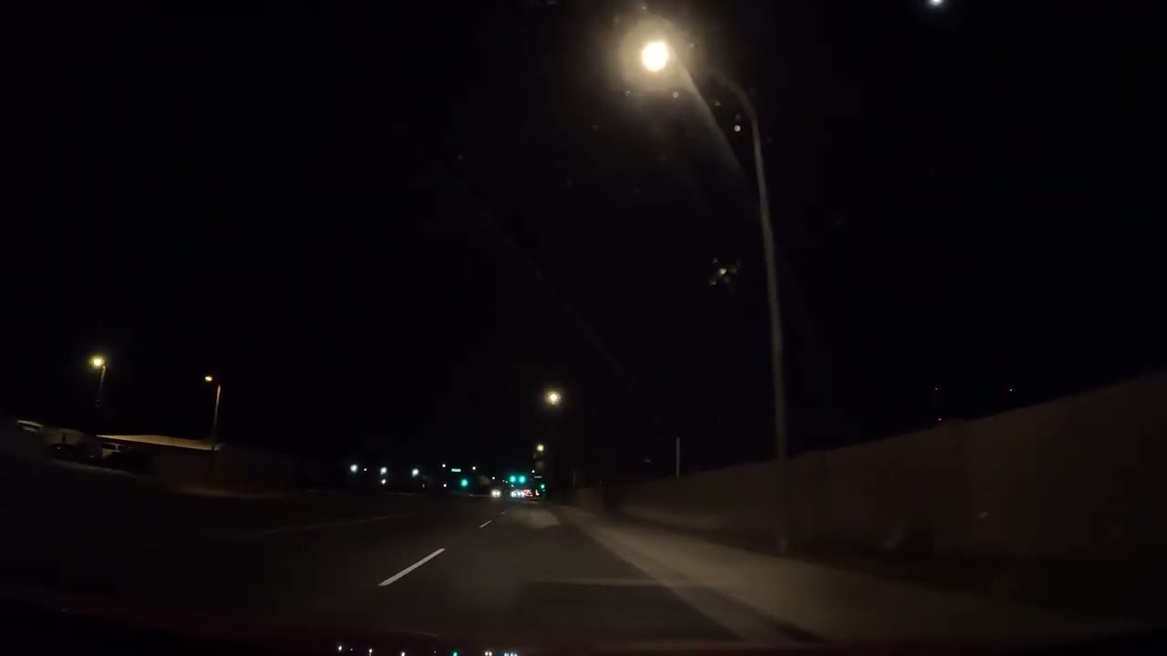 Night driving video 140