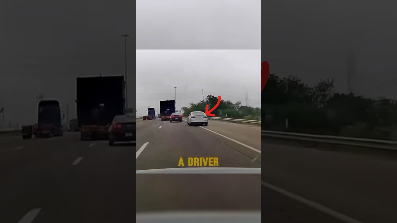 Overtaking a Truck Gone Wrong #dashcam #road #crash