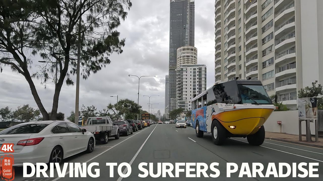 [4k] Driving To Surfers Paradise Saturday 1 June 2024 | Gold Coast | QLD | Australia