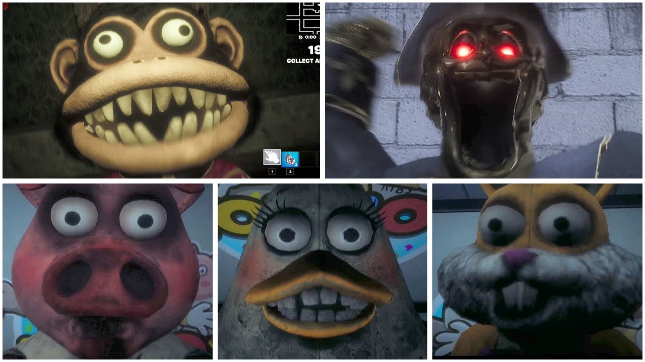 DARK DECEPTION IN FORTNITE ALL JUMPSCARES