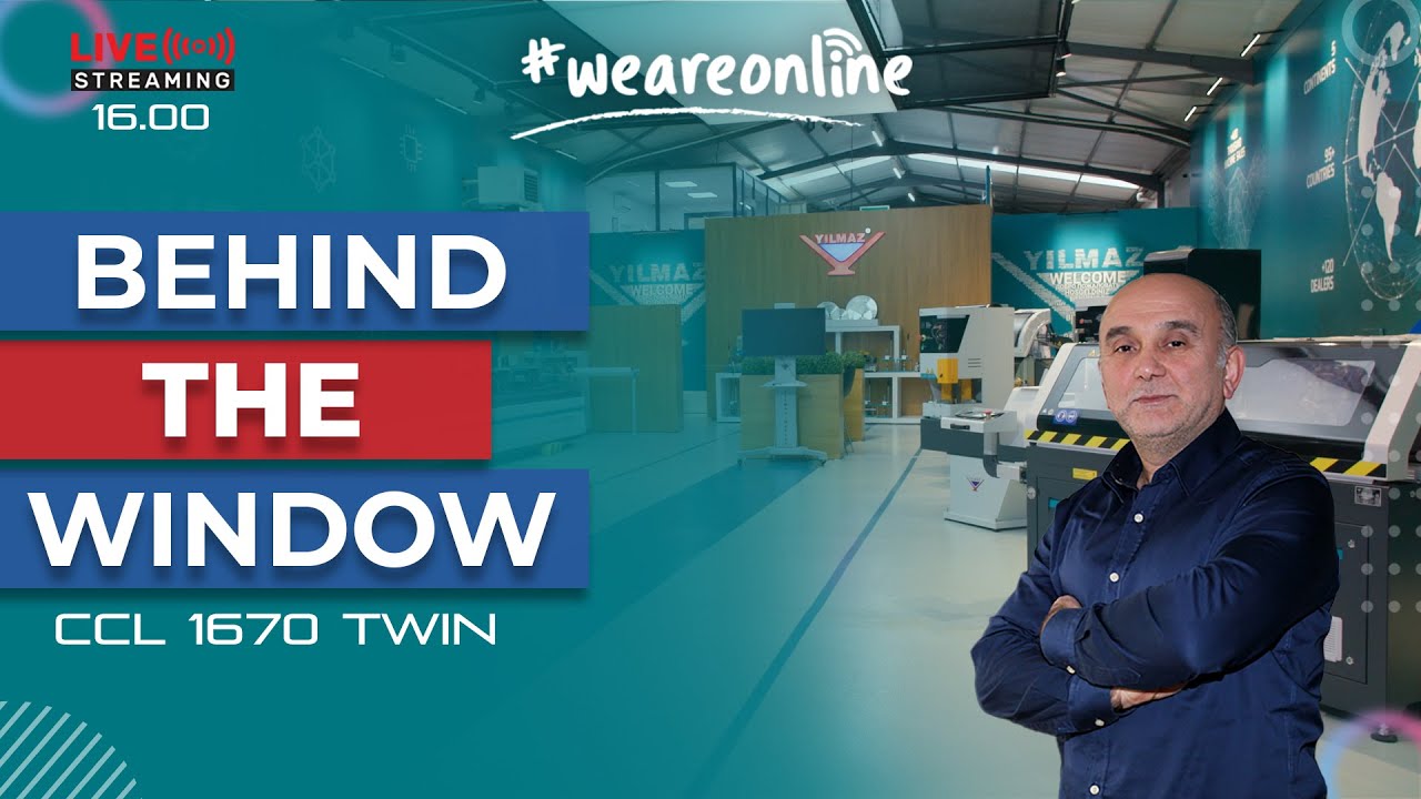 Behind the Window  |  CCL 1670 TWIN PVC Welding & Corner Cleaning Line