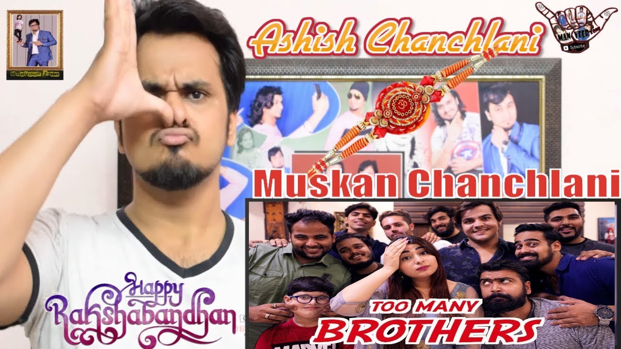 When You Have Too Many Brothers ||  Muskan & Ashish Chanchlani || Indian Reaction