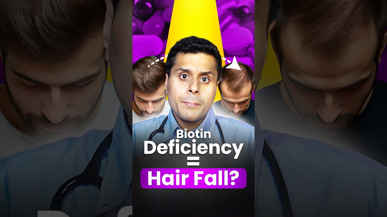 Biotin Deficiency & Hair Loss | What Science Says #biotinforhair