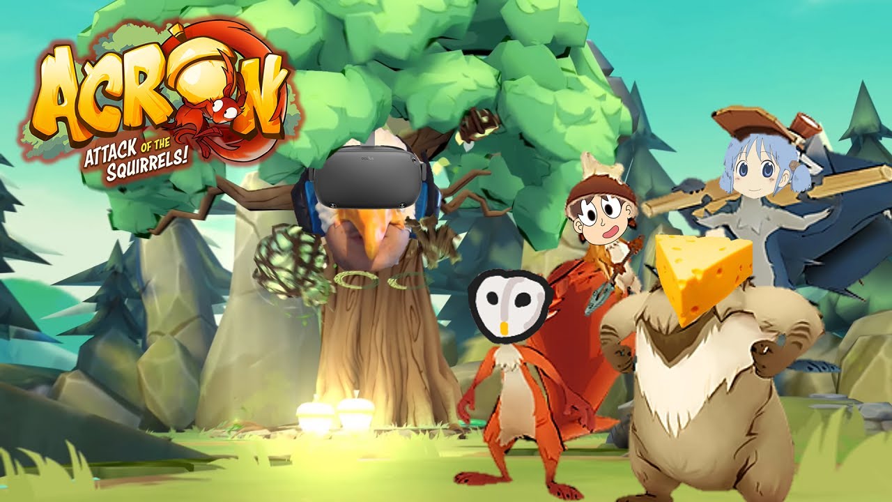 Eagle Gaming | Acron: Attack of the Squirrels, GOING SQUIRREL SNIPING w/ Aidan, Chez, MJC, and Dino