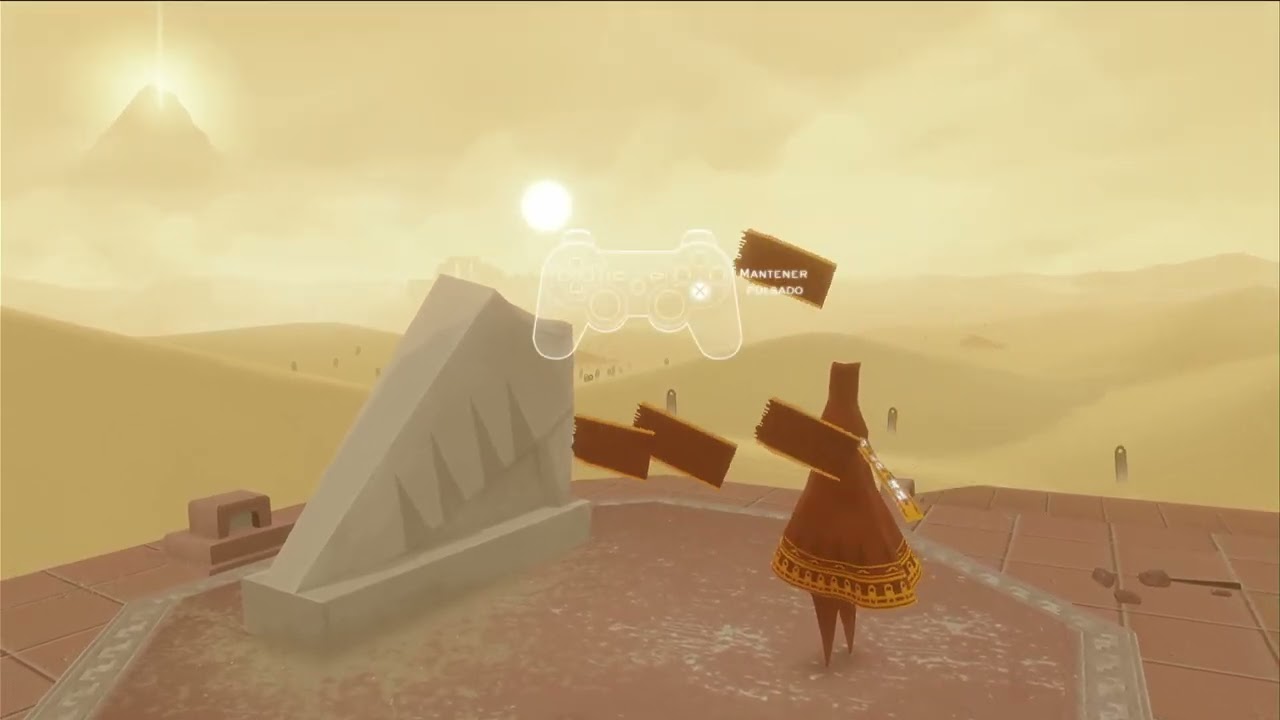 PS3 gameplay: Journey (2012)