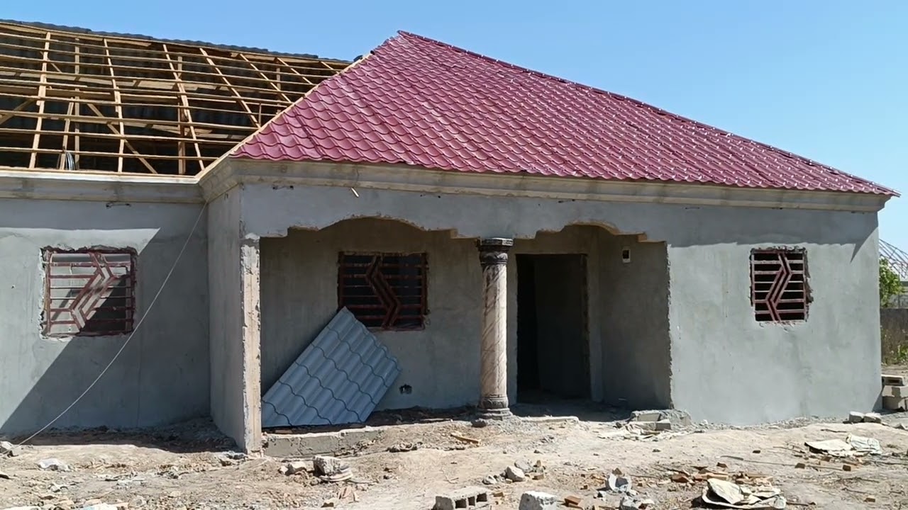 THE ROOFING AT THE PACHOLLING  PROJECT ALSO AT ADVANCE STAGE