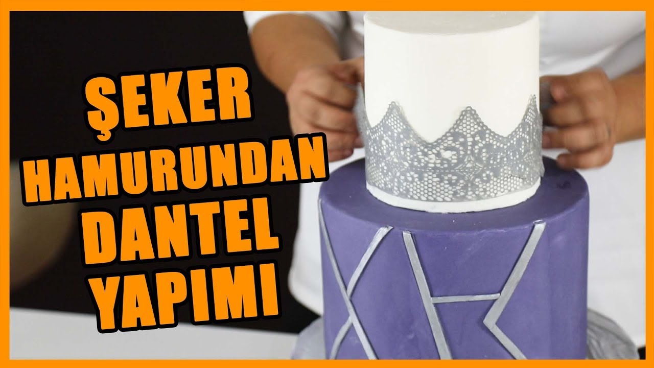 Şeker Hamurundan Dantel Yapımı