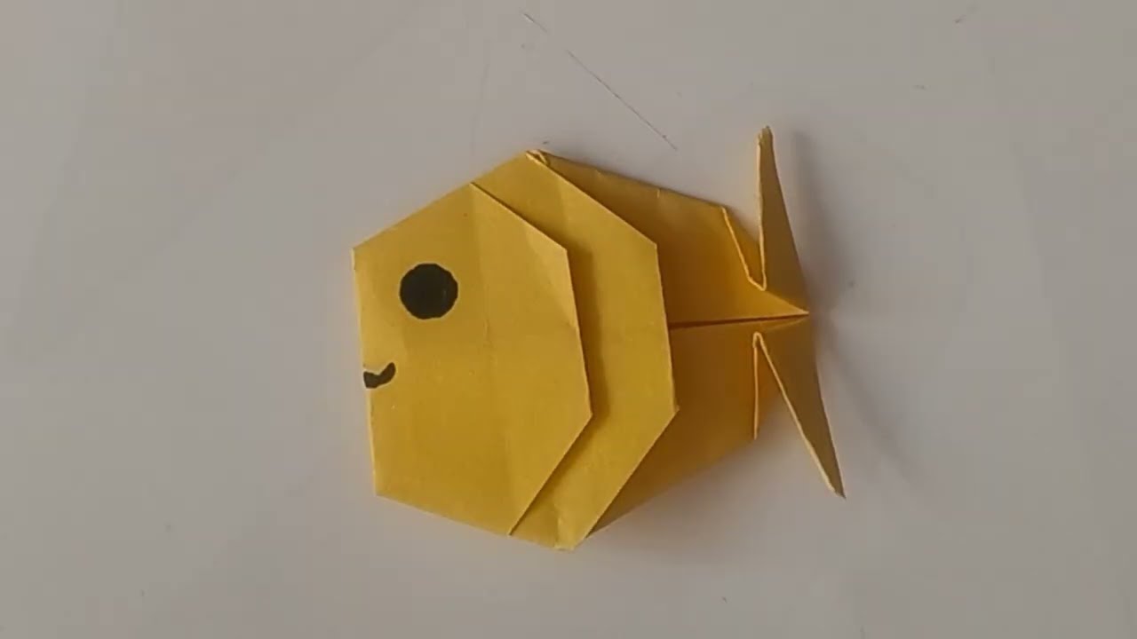 How to Make a Paper Fish | Easy Origami Fish /how to| Origami Animals