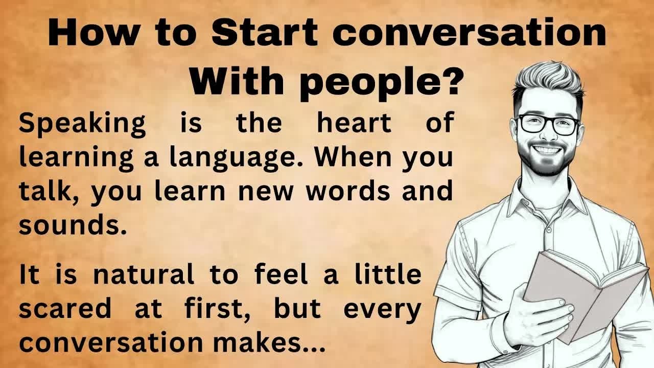 Talk to People in English ｜｜ Think and Talk in English ｜｜ Bookish English