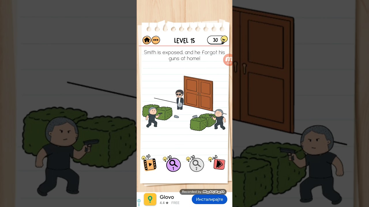Brain Test 2 Level 15 Walkthrough Agent Smith  #braintest #games #gaming #braintestsolution