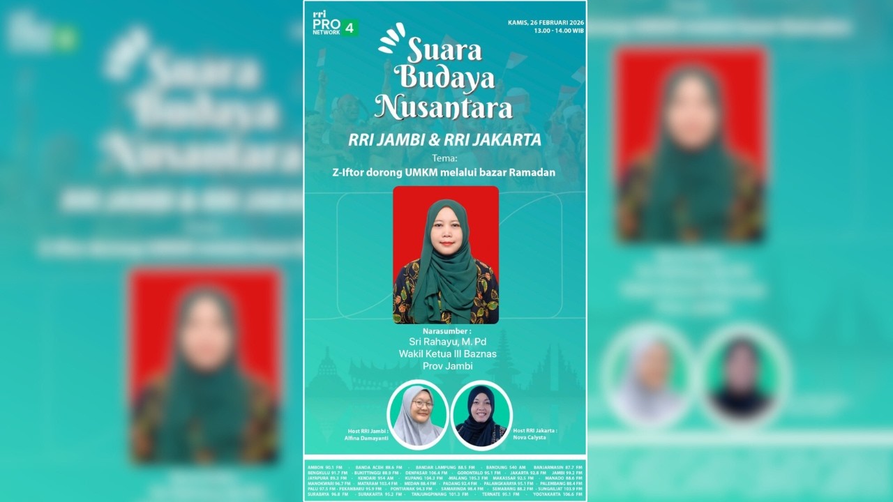 🔴 [ LIVE ] SUARA BUDAYA NUSANTARA   |   KAMIS,  26 FEBRUARI 2026