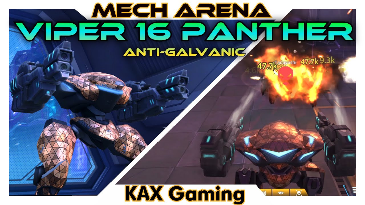 Dual Viper 16 Panther in CPC | Viper Rockets Ignore Galvanic - Mech Arena