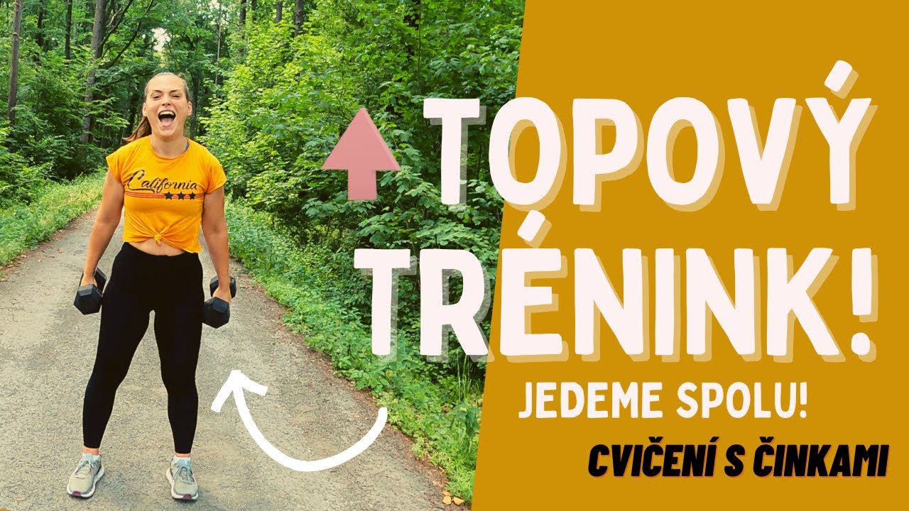 CVIČENÍ S ČINKAMI - TRÉNINK NA CELÉ TĚLO - cvič se mnou // FULL BODY