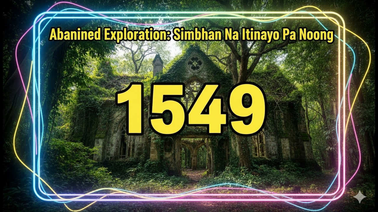 Abandoned Exploration: Simbahan Na Itinayo Pa Noong 1549.